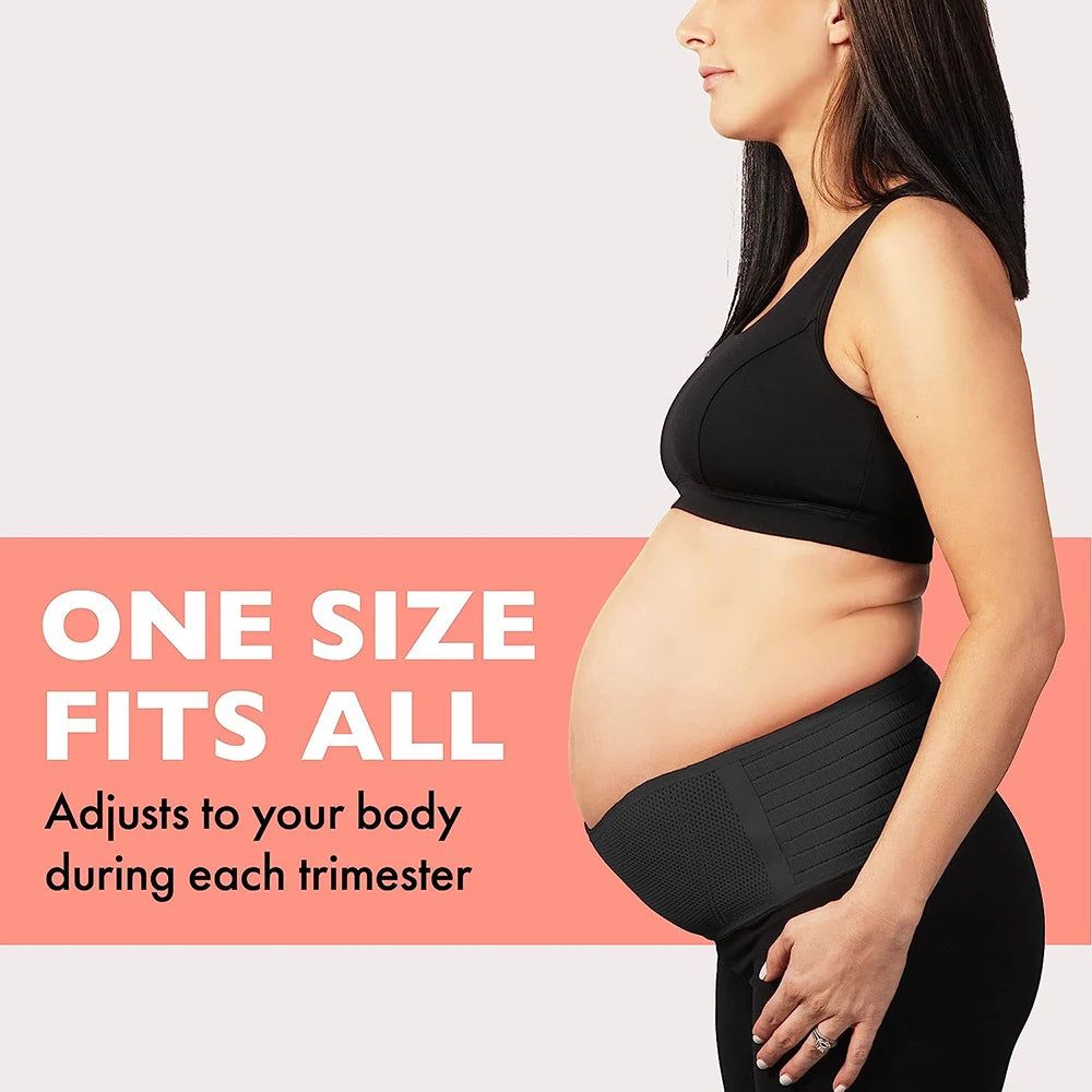 Pregnancy Support Belt Lightweight Breathable Adjustable For Pelvic Abdominal Hip And Lower Back Support Postpartum Recovery