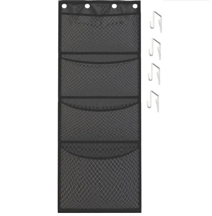 Hanging Toy Hanging Storage Bag Black Original Stuffed Animal Storage Over Door Organizer for Stuffies Baby Ideas Holder Toy