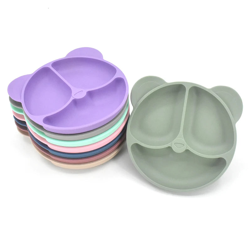 Infant Feeding Essentials – 9PCS Silicone Feeding Kit with Bib