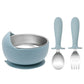 Toddler Feeding Set – 3PCS Bowl, Spoon & Fork for Weaning