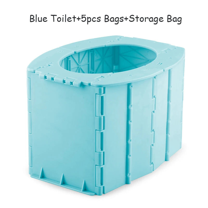 Portable Folding Baby Potty – Travel Toilet Seat for Kids & Toddlers