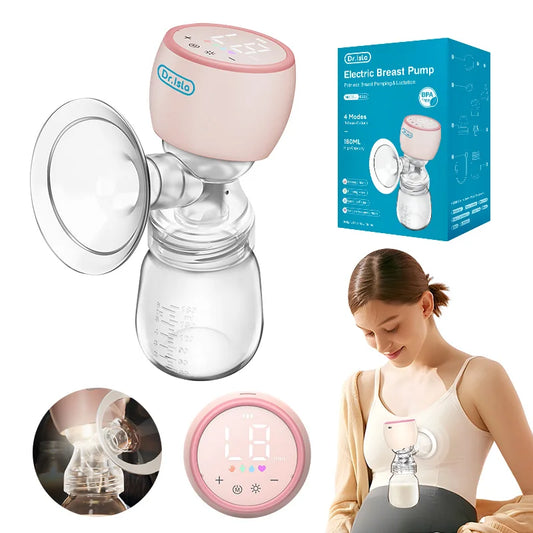 Dr. Isla Electric Breast Pump Silent Powerful Suction