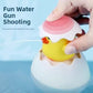 Dinosaur Egg Water Plang Sprinkler Toy for Boys And Girls Little Yellow Du Baby Bath Toy Swimming Pool Toy for Children