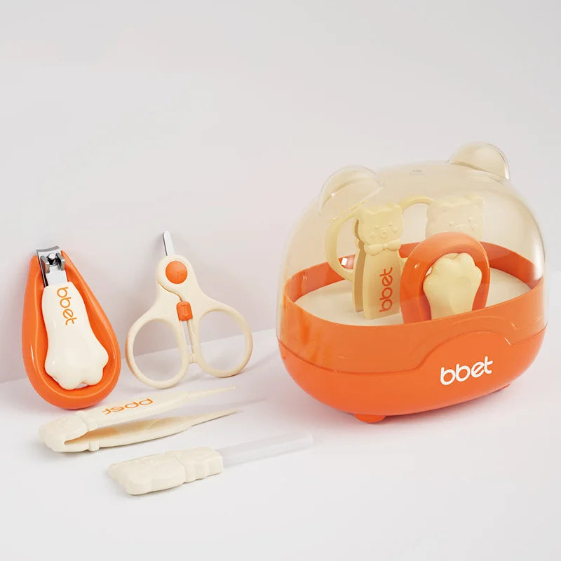 Baby Nail Clipper Set Set Set Child Care Tools Scissors Newborn Baby Nail Clippers Nail Sharpeners