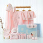 18/21/23 Pcsnewborn Clothes Set Winter Thick New Born Baby Girl Boy Clothes Cotton  Newborn Set Infant Outfit Baby Gift No Box
