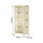 Large Folding Box Installation-free Storage Closet Cabinet Children's Wardrobe Home Living Room Movable Capacity Organizer Bins