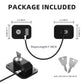 Refrigerator Lock,Fridge Lock with Silicone Wire Protection Fridge Locks for Kids Easy to Use and Install Cabinet Locks with Key