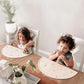 1PCS Silicone Printing Placemat, Baby Cartoon Placemat, Non-slip Insulated Kitchen Table Mat, Easy To Clean and Foldable