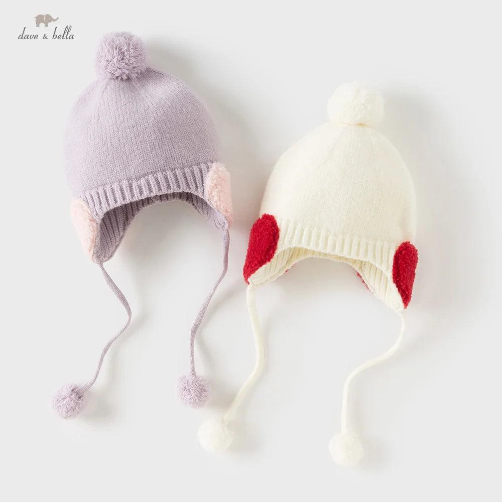 Dave Bella Autumn Winter Baby Hat with Ear Protection