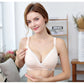Maternity Lacating Nursing Bras without Underwire Soft Comfortable Gathering Anti Sagging Adjustable Buttons Soutien Allaitement