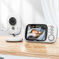Babyphone sans fil avec écran 3,2 pouces, vision nocturne et audio