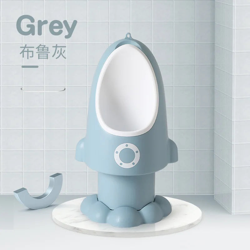 Cartoon Boy’s Training Urinal – Adjustable Standing Toilet for Toddlers