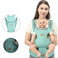 3 IN 1 Baby Hipseat Carrier Backpack Straps for Infant Toddler 0-36M Ergonomic With Windproof Hat for Winter Luminous Strips
