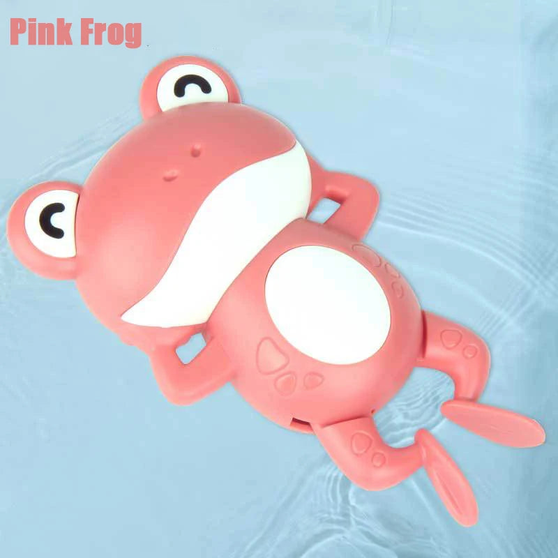 Bath Bathtub Toys for Toddlers Duck Rotatable Waterwheel Bathroom Strong Suckers Water Scoop Fun Bath Toys Kids Gifts