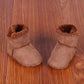 Baby Shoes Soft Bottom Anti-Slip Walking Shoes Leatherette Faux Fur Integrated Design Breathable Comfortable Children Footwear