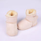 Baby Shoes Soft Bottom Anti-Slip Walking Shoes Leatherette Faux Fur Integrated Design Breathable Comfortable Children Footwear