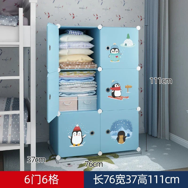 Organizer Baby Cabinets Wardrobe Children's Room Storage Cabinet Cabinets Girl's Drawer Closet Armadio Bimba Baby Furniture