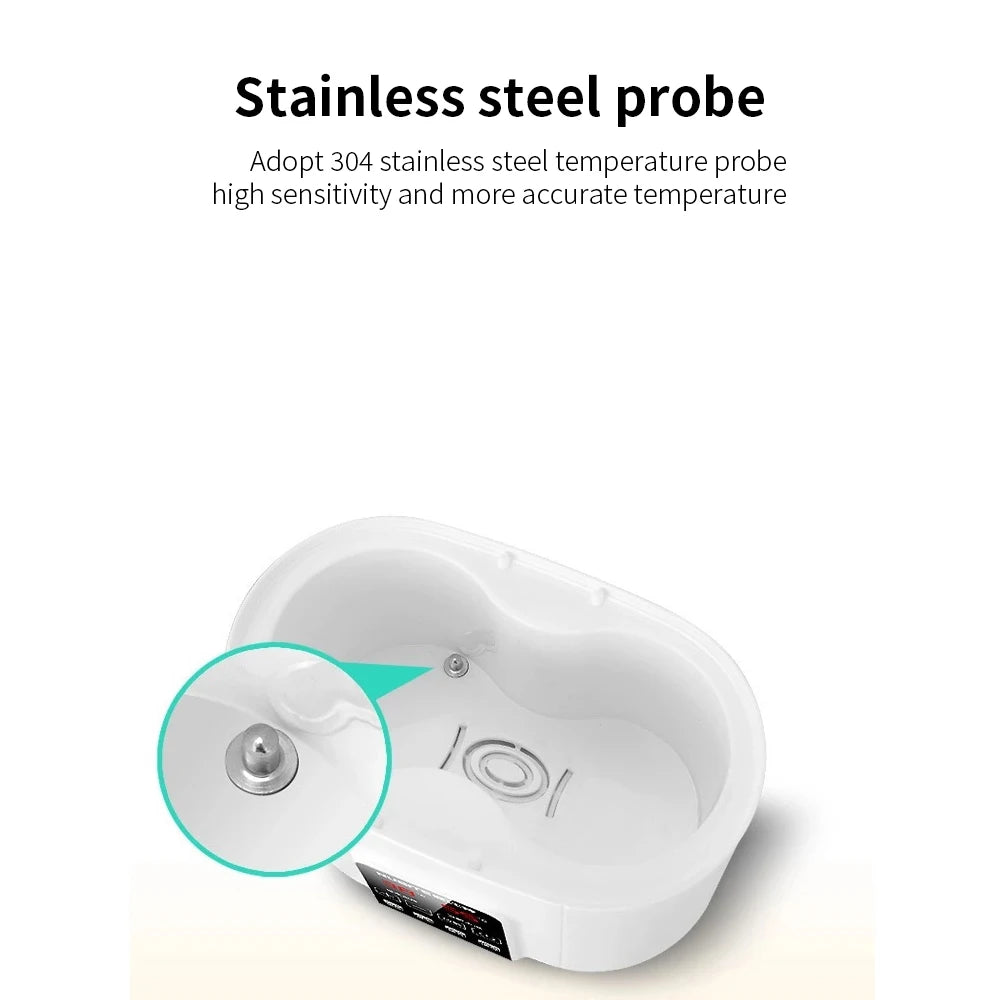 8-in-1 Multi function Baby Bottle Warmer Heater Sterilizer Fast Milk Warmer with Timer Breast Milk or Formula Fits 2 Bottles
