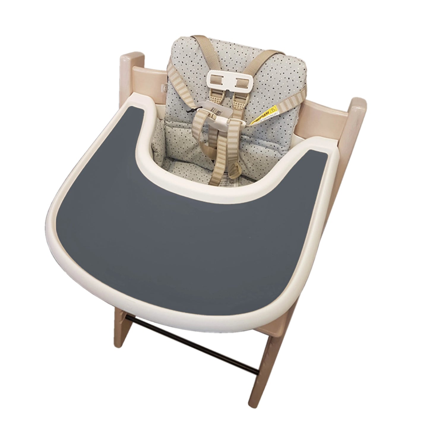 Eco Friendly Trip Trap Highchair Placemat Washable Baby High Chair Silicone Placemat for Kids Dining