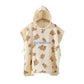JU64 Baby Hooded Bath Towel for Infant Boy Girl Breathable  Wraps Warm Shower Towel Comfortable Quick-Drying Bathrobe
