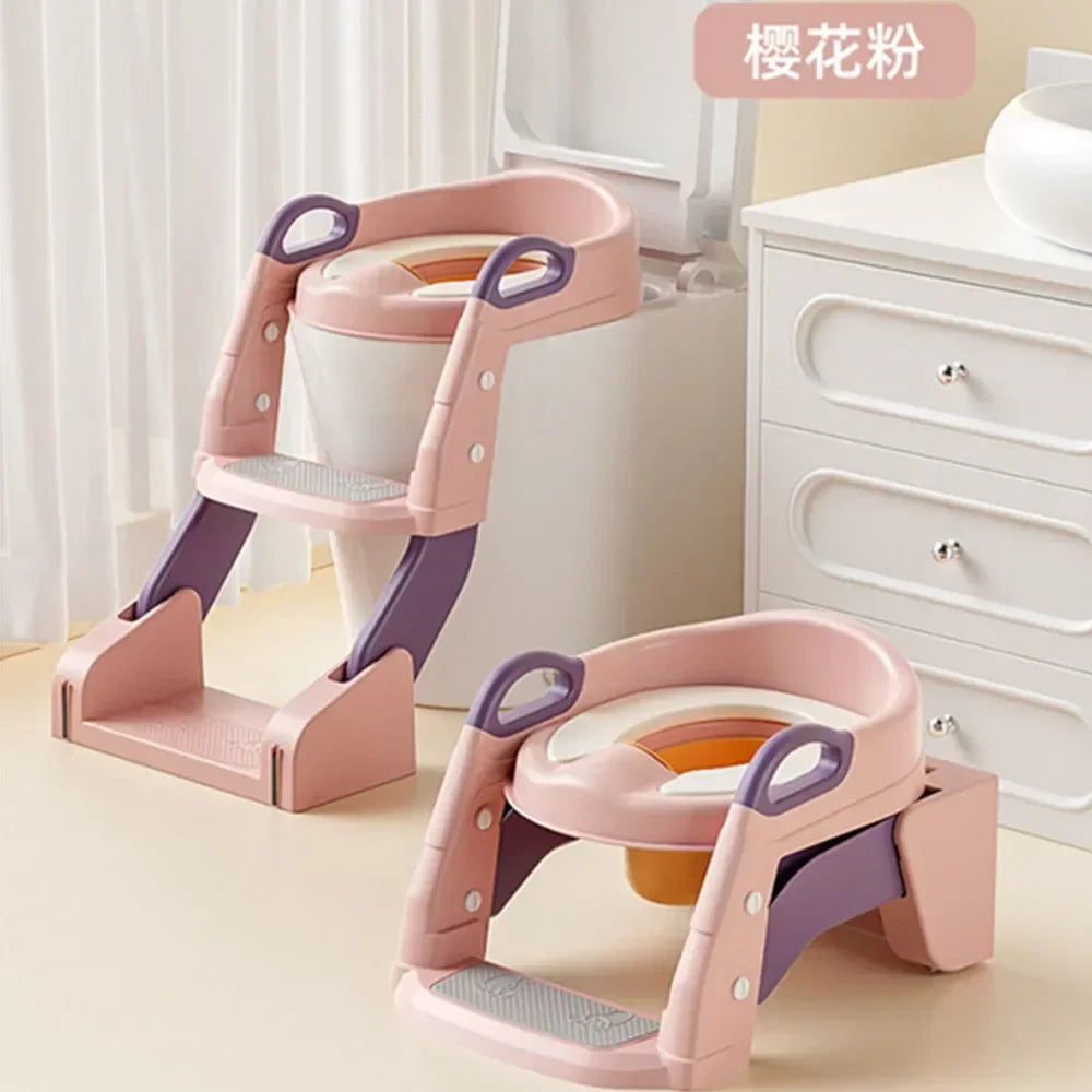 Upgraded Portable Potty Seat – Foldable Training Stool for Kids