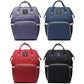 Fashion Oxford Diaper Backpack – Insulated Baby & Mom Bag