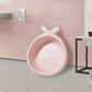 Cartoon Rabbit Washbasin with Thickened Plastic Newborn Tubs Wash the Butt Basin Portable Baby Bath Products Supplies