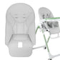 Baby Hight Chair Cushion For Peg Perego Siesta Zero3 Baoneo Kosmic Jane PU Leather Seat Cover With Padding Comfortable For Kids