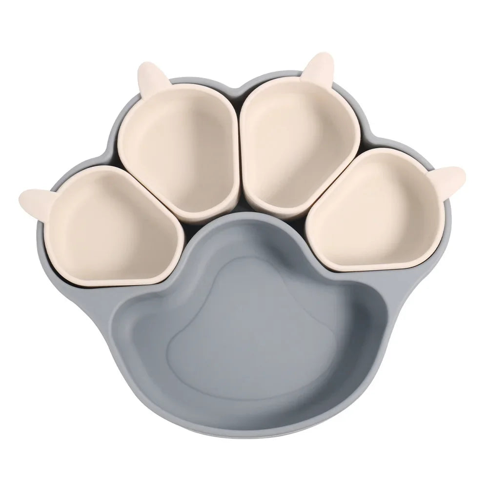 Baby Feeding Set – Silicone Plate & Suction Bowl for Toddlers