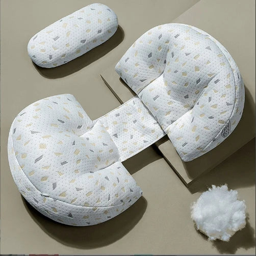 Pregnancy Pillow Multi-Functional Side-Sleeping Throw Pillow Provides a Comfortable Sleeping Position Suitable for Summer