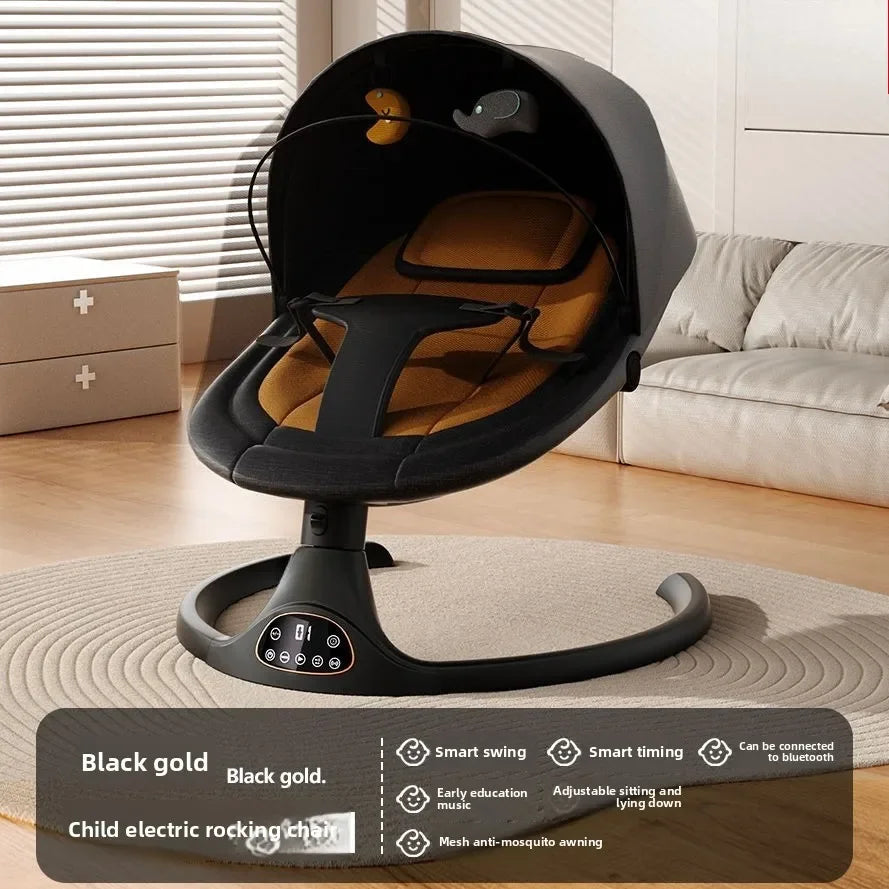 Electric Baby Rocker Soothing Swing Chair Newborns Cradle Seat Music Motion Infant Sleep Baby rocker Bassinet Baby Sleep Basket