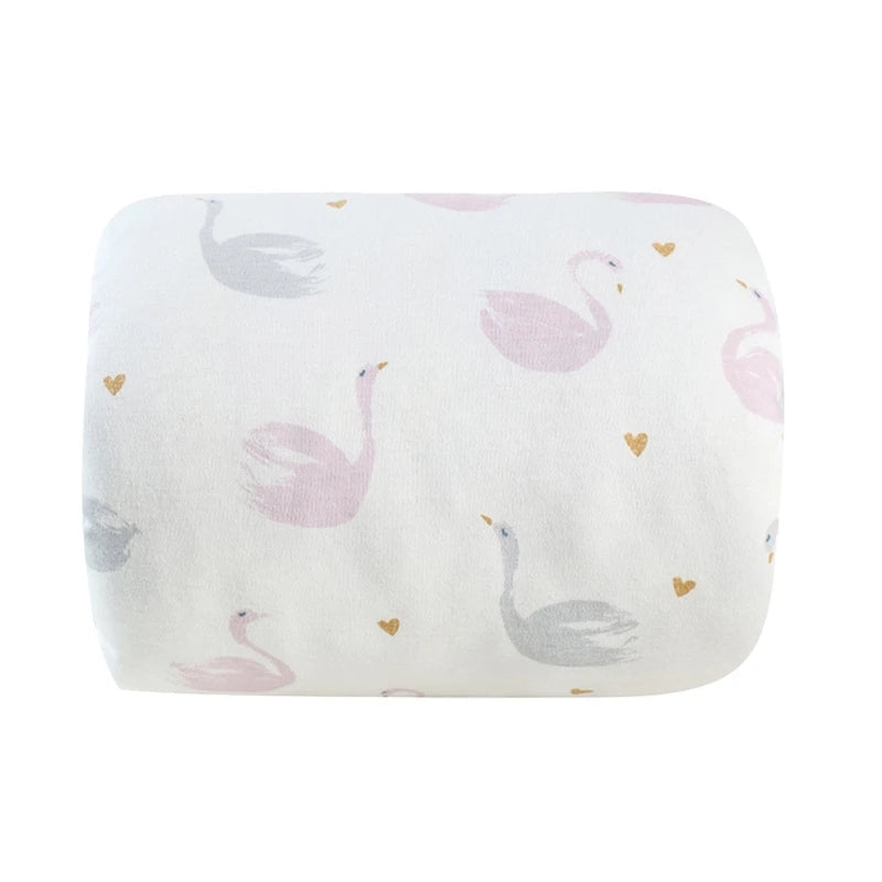 Printed Pattern Arm Pillow Baby Nursing Pillow Breastfeeding Pillow Cotton Bottle Feeding Pillows for Newborn Toddler