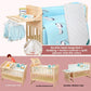 Solid Wood Baby Crib Convertible Toddler Bed Movable Newborn Bassinet Cradle Multi Functional Infant Bed For Babies Boys Girls