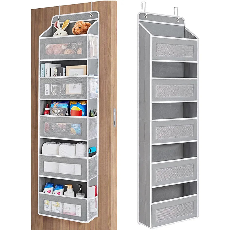 Wall-Mounted Underwear Storage Box Baby Bed Doll Toy Hanging Bag Children's Plaything Organizer Door Ba Storage Pouch