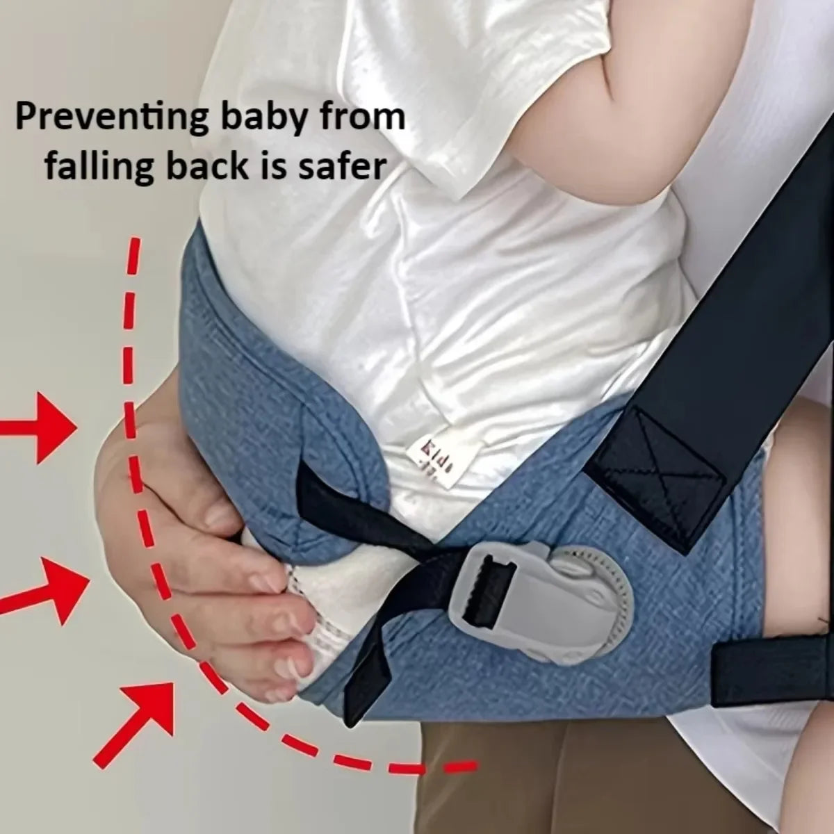 Kids Waist Stool with Safety Belt Portable Baby Sling Breath Adjustable Toddler Mammy Bag Newborn Sling Infant Wrap Kid Hip Seat