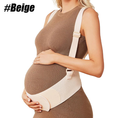 Belly Bands for Pregnant Women,Breathable Pregnancy Belly Support Belt with Adjustable Straps,Back Support,Pelvic Support Belt