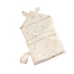 4-Layer 100% Cotton Gauze Newborn Swaddle Blanket Cute Cartoon Baby Swaddling Wrap Breathable Receiving Blanket for Hospital