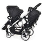 Twin Stroller Foldable Stroller High View Stroller Sit or Lie Down Double Multifunction Trolley Baby Products Strollers Trolleys