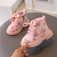 AJHL 2025 New Leather Western Boots Cowboy Bootie Soft Sole Non-Slip Crib Shoes for Baby Infant Toddler Girls Boys Newborn