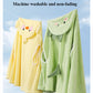 Baby Hooded Bath Towels Cartoon Animal Newborn Blanket Toddler Bathrobe Swaddle Wrap Boys Girls