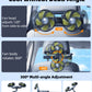 Eary Car Dual-Head Fan Mount For Backseat Rear Seat Headrest USB Charge Long Arm Adjustable 3-Speed Wind Air Cooling Fan For Kid