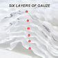6-Layer Baby Gauze Bath Towel Newborn Baby Super Soft Pure Cotton Towel Cotton Swaddle Blanket for Children's Blanket 110*110cm