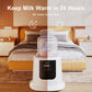 NCVI Baby Bottle Warmer, Milk  Fast Heating & Defrosting Food Heater and Steam Sterilizer with LCD Display,Timer
