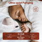 NCVI Electric Wearable Breast Pump for Breastfeeding 3 Flange Sizes, Smart Display