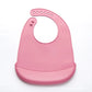 Baby Bib Adjustable Waterproof Bibs Babies Soft Edible Silicone Newborn Saliva Dripping Towel Drooling Children Scarf BPA Free