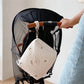 Korean Style Quilted Diaper Bag – Embroidered Mummy Shoulder Organizer