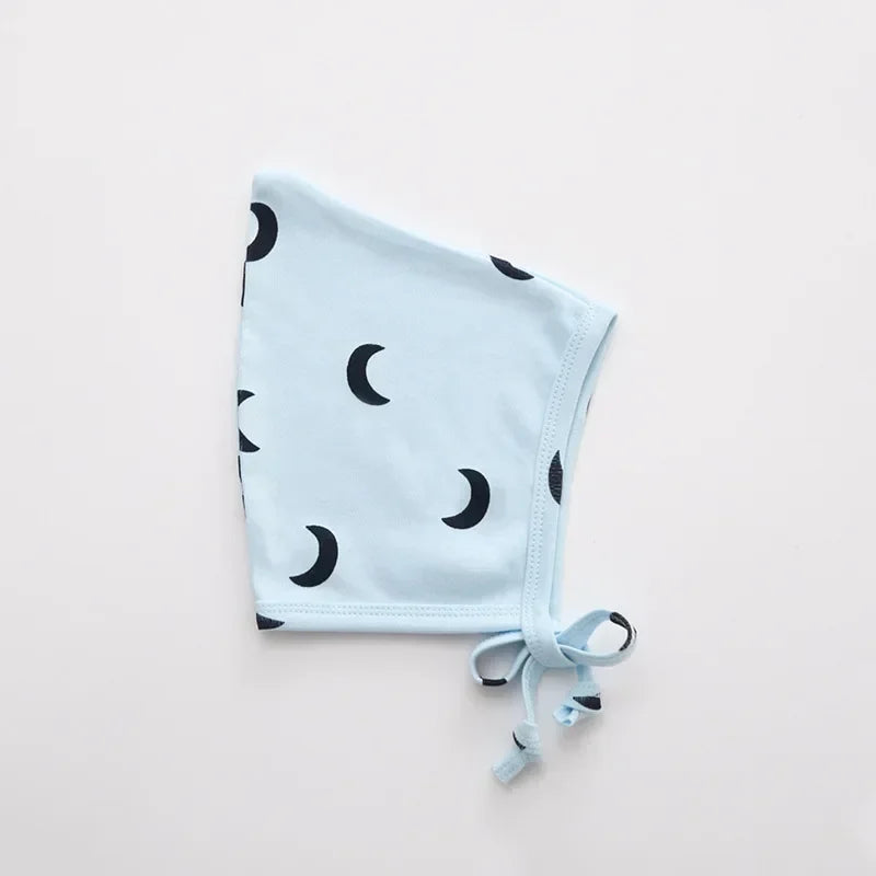 Floral Retro Baby Beanie Hat for Spring Summer Photos