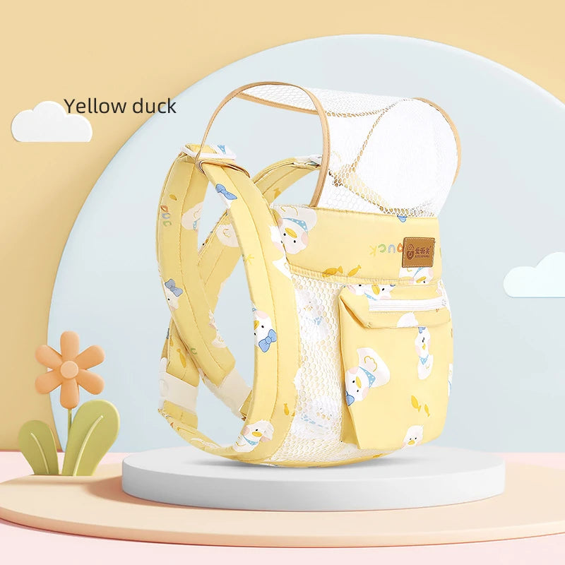 Baby Carrier Multifunction Breathable Comfortable Ventilation Infant Carrier Back Front Facing Backpack Wrap Newborn Bag Sling