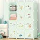Kids Plastic Closet Storage Clothes Organizer Shelf Modern Minimalist Bedroom Baby Wardrobe Cheap Small Muebles Home Furniture