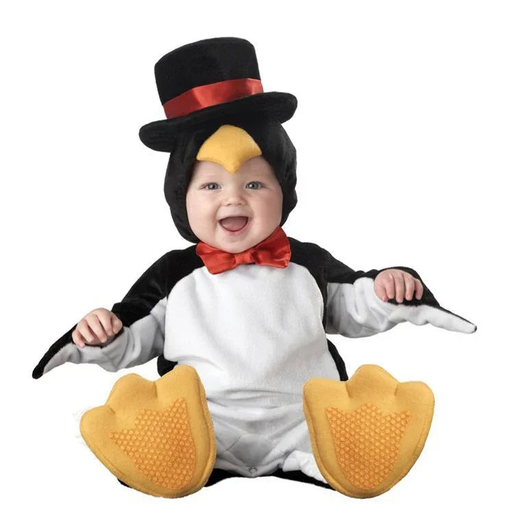 6M-24M Christmas Xmas Holiday Halloween Costume Infant Baby Girls Lion Dinosaur Rompers Elk Toddlers Clothes